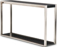 Metro Lights Console Table in Midnight Finish – Aico Furniture