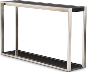 Metro Lights Console Table in Midnight Finish – Aico Furniture