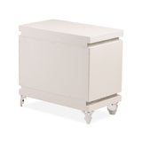 Aico Furniture - Glimmering Heights Nightstand In Ivory - 9011040-111