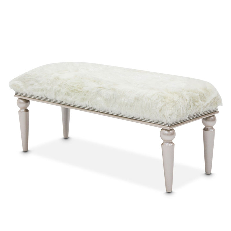 Aico Furniture - Glimmering Heights Bed Bench - 9011904-111