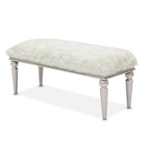 Michael Amini Glimmering Heights Bench - Home Elegance USA