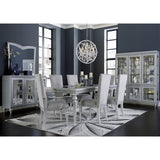 Aico Furniture - Melrose Plaza 9 Piece Rectangular Dining Room Set - 9019000-118-9Set