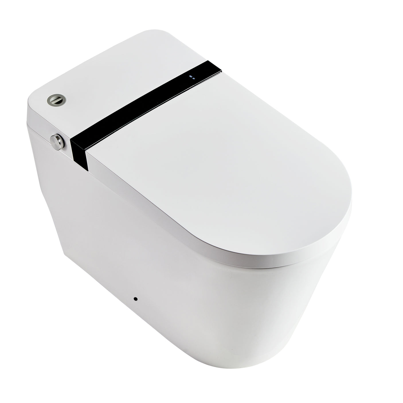 One Piece Smart Toilet with Auto-flush, Warm Water, Air Drying Function, Heated Seat, Remote Control