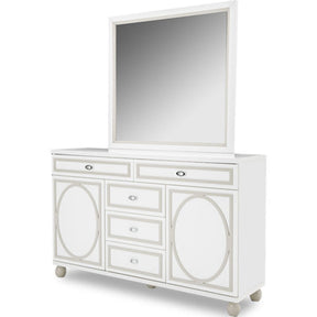 Sky Tower Dresser With Mirror - 9025650-60-108 - Aico Furniture