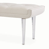 Michael Amini Lanterna Bed Bench - Home Elegance USA