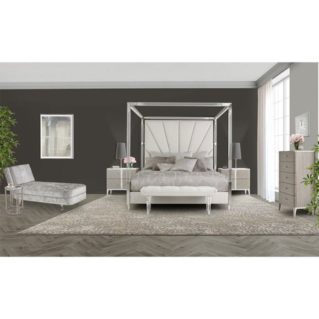 Michael Amini Lanterna Bed Bench - Home Elegance USA