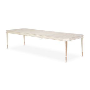 La Rachelle Rectangular Extendable Dining Table in Medium Champagne with 2 Leaves – AICO Furniture