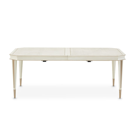 Aico Furniture - La Rachelle Rectangular Dining Table In Medium Champagne - 9034000-136