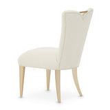 Aico Furniture - La Rachelle Side Chair In Medium Champagne (Set Of 2) - 9034003-136