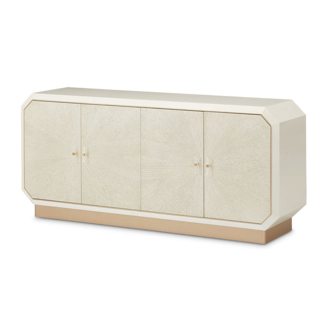 Aico Furniture - La Rachelle Sideboard In Medium Champagne - 9034007-136