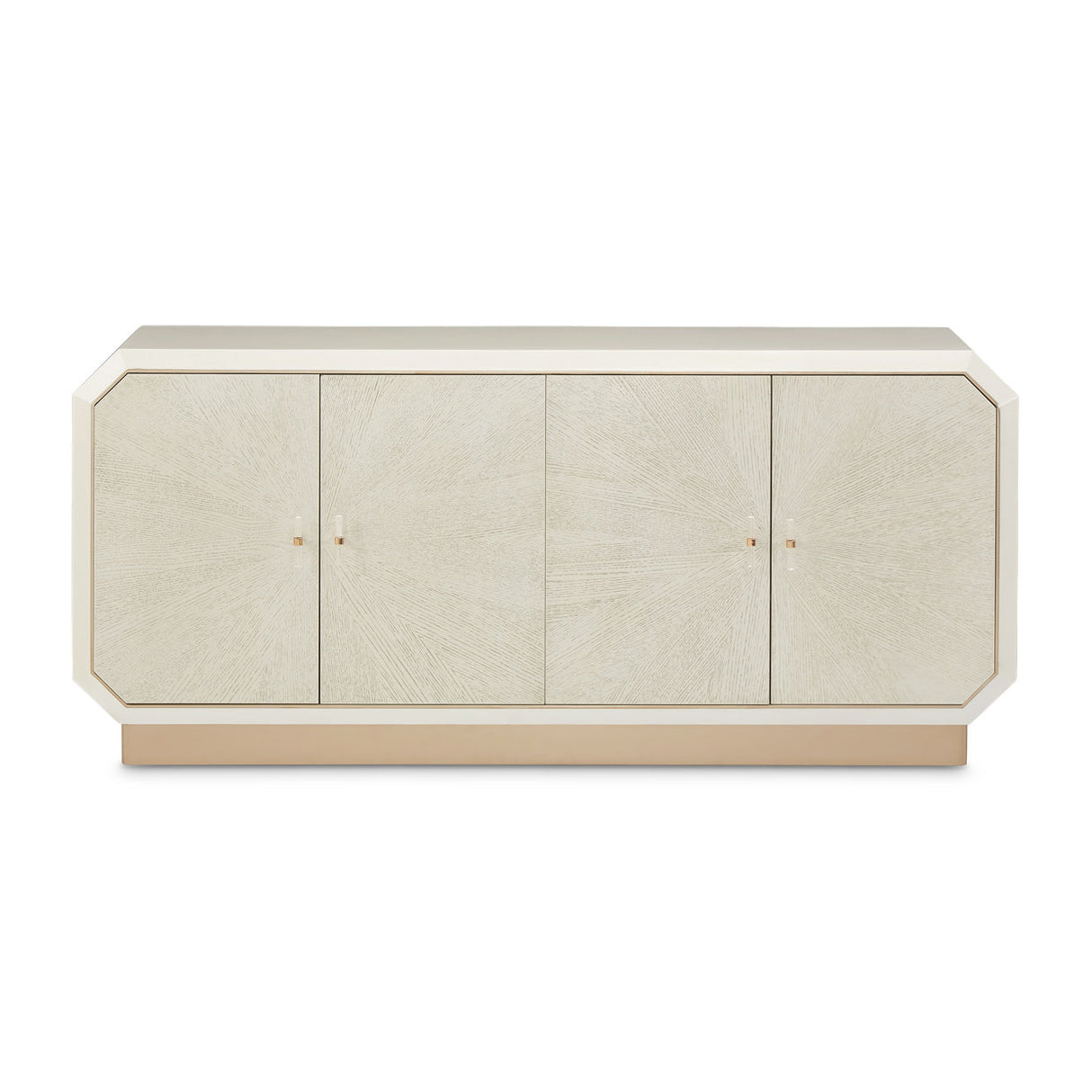 Aico Furniture - La Rachelle Sideboard In Medium Champagne - 9034007-136