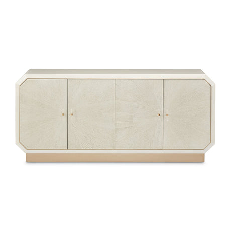 Aico Furniture - La Rachelle Sideboard In Medium Champagne - 9034007-136