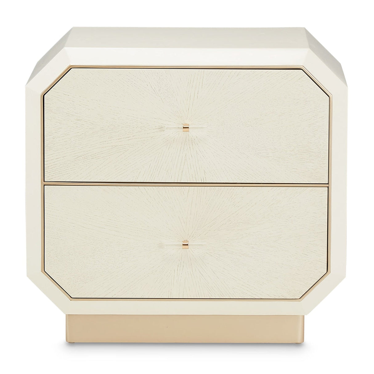 Michael Amini La Rachelle 2 Drawers Nightstand - Home Elegance USA