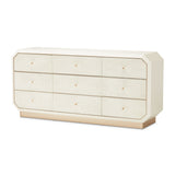 Aico Furniture - La Rachelle Storage Console-Dresser In Medium Champagne - 9034050-136