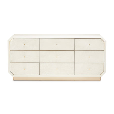 Aico Furniture - La Rachelle Storage Console-Dresser In Medium Champagne - 9034050-136