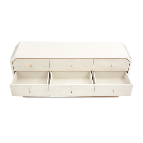 Aico Furniture - La Rachelle Storage Console-Dresser In Medium Champagne - 9034050-136