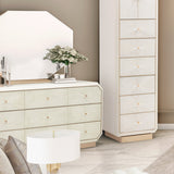 Aico Furniture - La Rachelle Storage Console-Dresser In Medium Champagne - 9034050-136