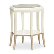 La Rachelle Hexagon Accent Table In Medium Champagne - 9034222-136 - Aico Furniture