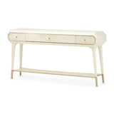 Aico Furniture - La Rachelle Console Table In Medium Champagne - 9034223-136