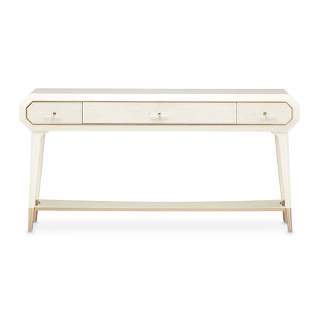 Aico Furniture - La Rachelle Console Table In Medium Champagne - 9034223-136