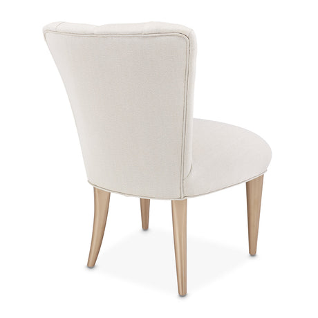 Aico Furniture - La Rachelle Vanity Desk Chair In Medium Champagne - 9034244-136