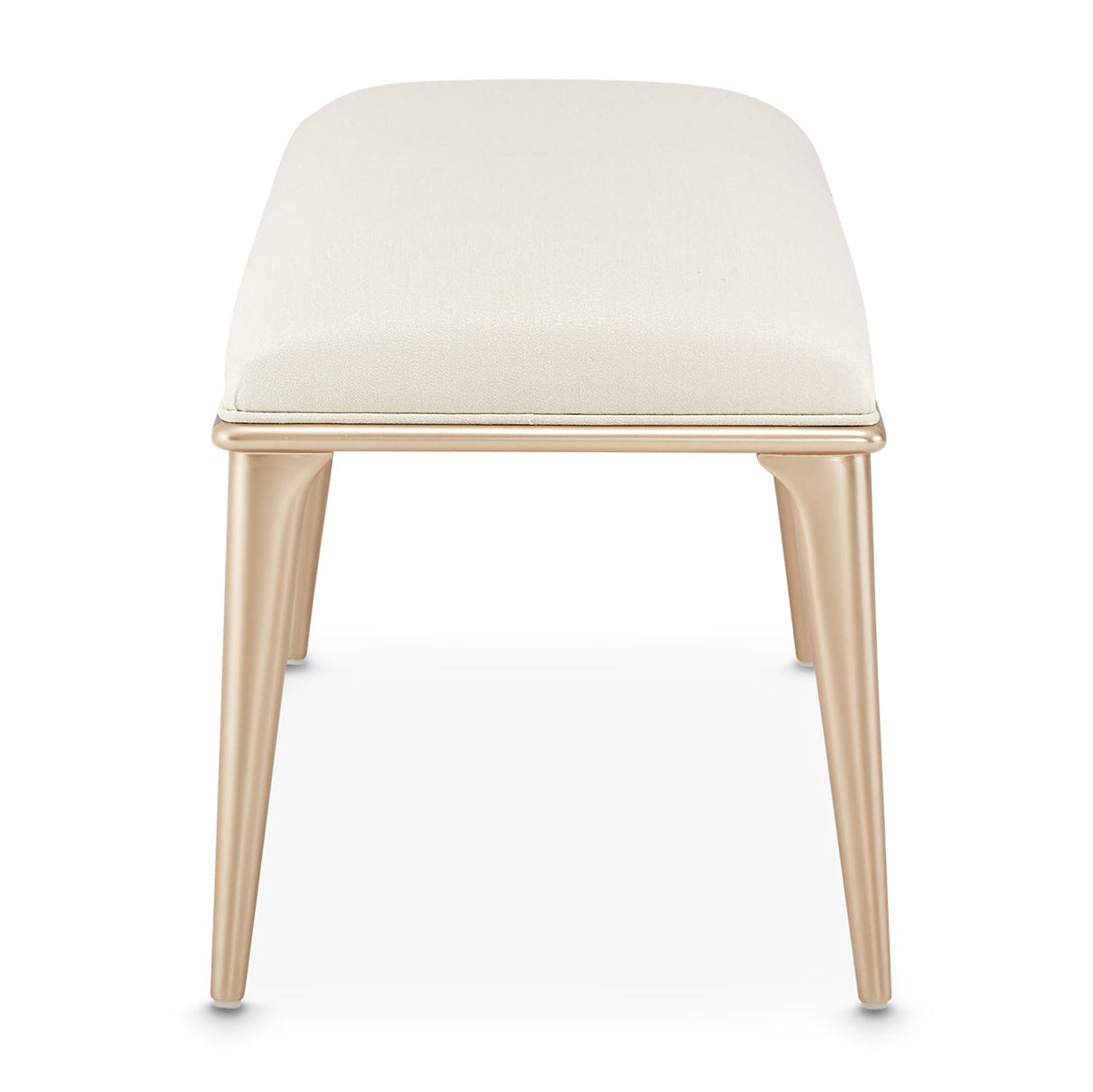 Aico Furniture - La Rachelle Bench In Medium Champagne - 9034904-136