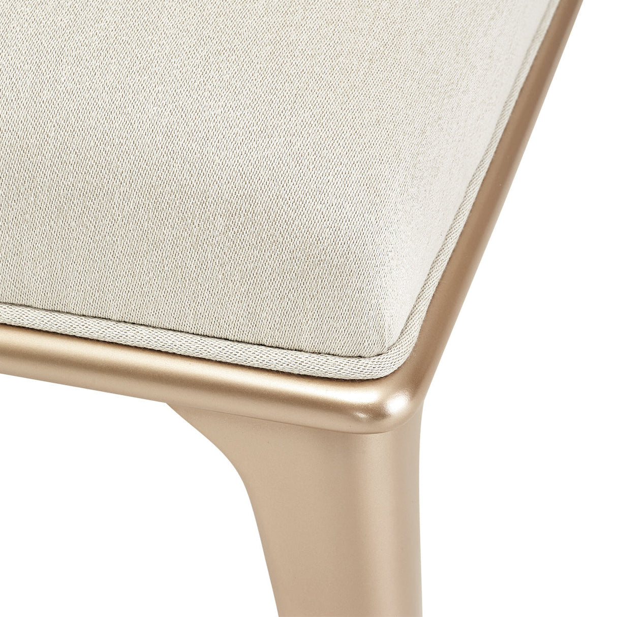 Aico Furniture - La Rachelle Bench In Medium Champagne - 9034904-136