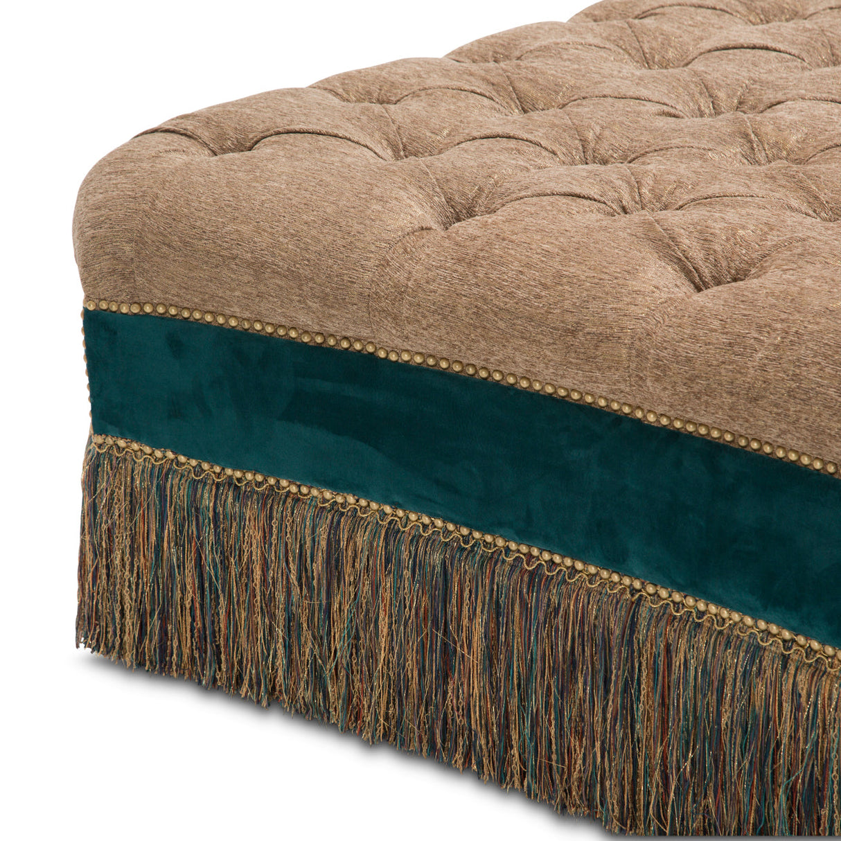 Aico Furniture - Grand Masterpiece Cocktail Ottoman - 9050879-Angld-00 - Clearance