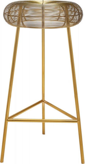 Tuscany Bar Stool Set Of 2 In Gold - 964Gold | Meridian