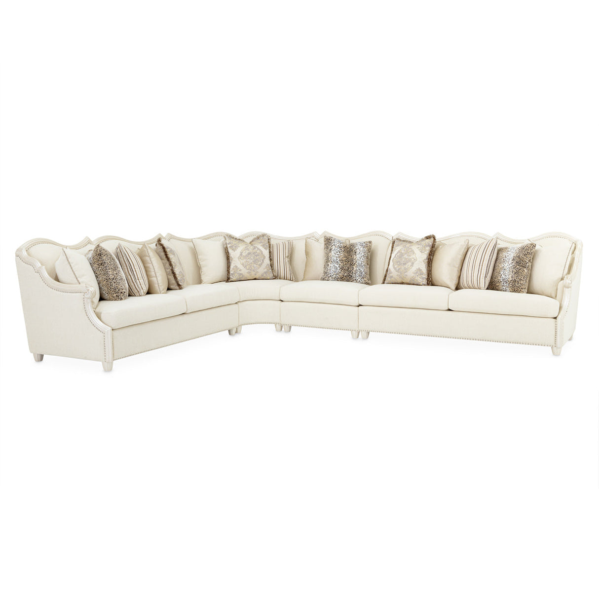 Michael Amini Chamberi Sectional - Home Elegance USA