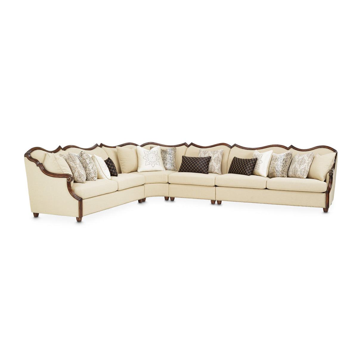 Michael Amini Chamberi Sectional - Home Elegance USA