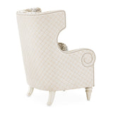 Michael Amini Chamberi Wing Chair - Home Elegance USA