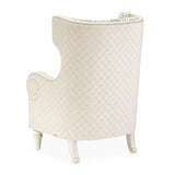 Michael Amini Chamberi Wing Chair - Home Elegance USA