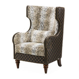 Michael Amini Chamberi Wing Chair - Home Elegance USA