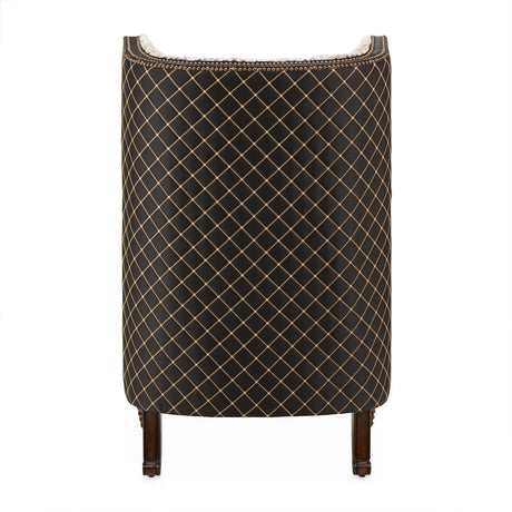 Michael Amini Chamberi Wing Chair - Home Elegance USA