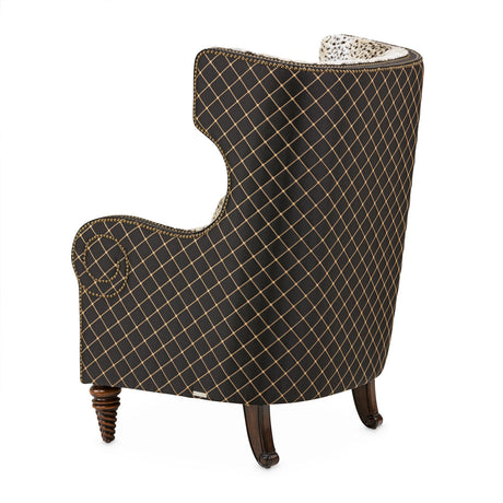 Michael Amini Chamberi Wing Chair - Home Elegance USA