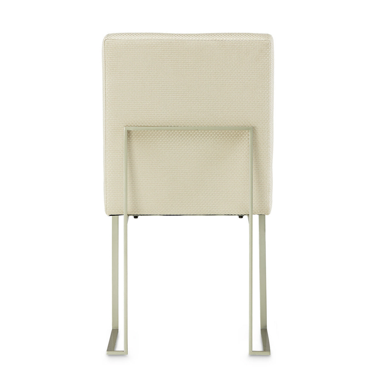 Aico Furniture - Laguna Side Chair In Brushed Silver (Set Of 2) - 9083003-814