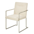 Laguna Ridge Arm Chair Champagne Fabric (Set of 2) – AICO