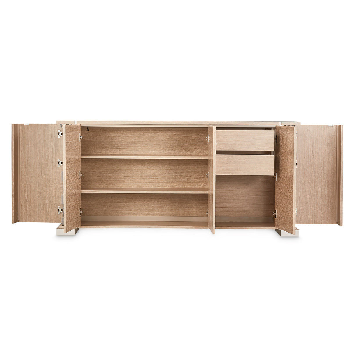 Aico Furniture - Laguna Sideboard In Washed Oak - 9083007-129