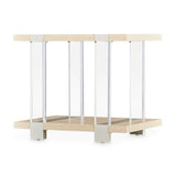 Aico Furniture - Laguna Ridge End Table In Washed Oak - 9083202-129