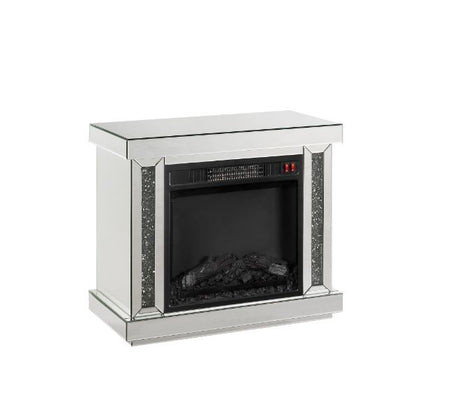 Acme Furniture - Noralie Fireplace in Mirrored - 90864