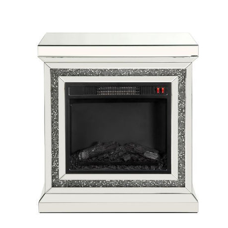 Acme Furniture - Noralie Fireplace in Mirrored - 90868