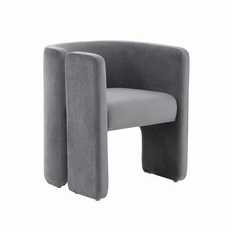 Modrest Tirta Modern Grey Accent Chair - Home Elegance USA