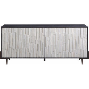Oslo Entertainment Console Onyx Finish Modern Media Storage | Universal
