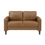 Homelegance - Malcolm Love Seat In Brown - 9203Brw-2