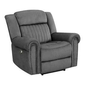 Brennen Power Reclining Chair In Charcoal 9204Cc-1Pw | Homelegance