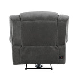 Brennen Power Reclining Chair In Charcoal 9204Cc - 1Pw | Homelegance | Home Elegance USA