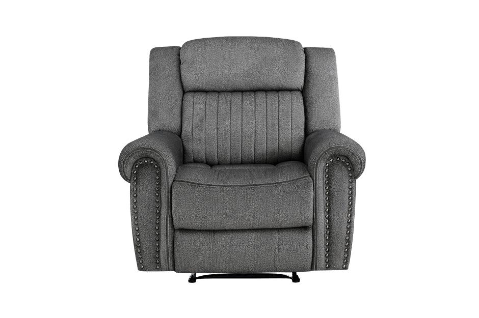 Brennen Reclining Chair In Charcoal 9204Cc - 1 | Homelegance | Home Elegance USA