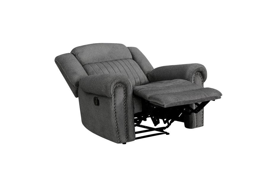 Brennen Reclining Chair In Charcoal 9204Cc - 1 | Homelegance | Home Elegance USA