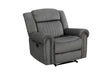 Brennen Reclining Chair In Charcoal 9204Cc-1 | Homelegance